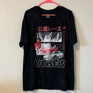 Black Graphic Men’s T-Shirt